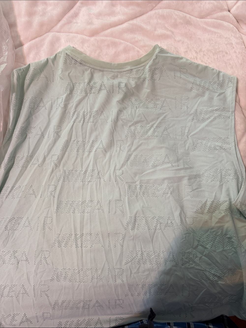 Nike Women's Mint Green Muscle Tee Sleeveless Shirt 3x - Picture 4 of 6